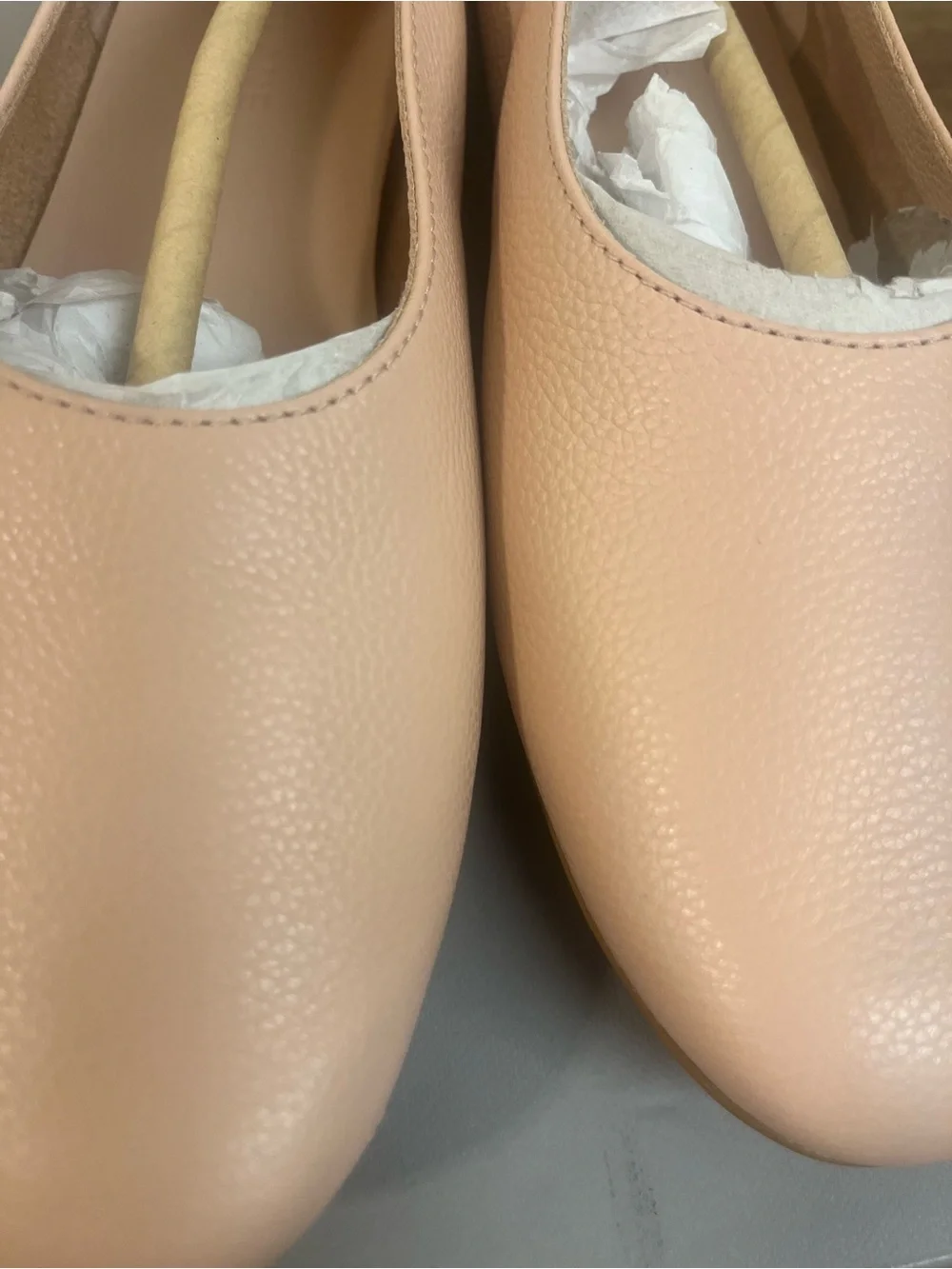 Everlane THE DAY GLOVE Blush Pink Leather Ballet Flats size 6